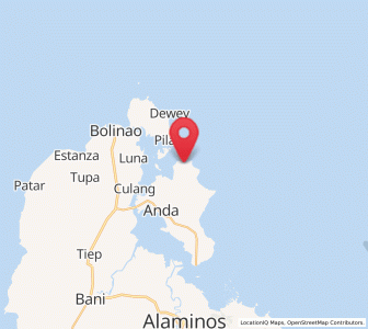 Map of Carot, Ilocos