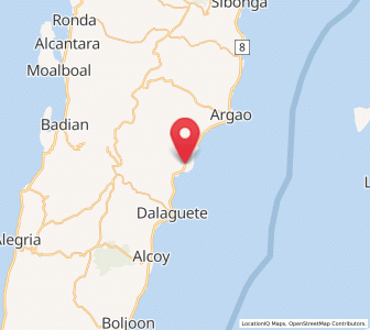 Map of Casay, Central Visayas