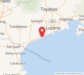 Map of Castañas, Calabarzon