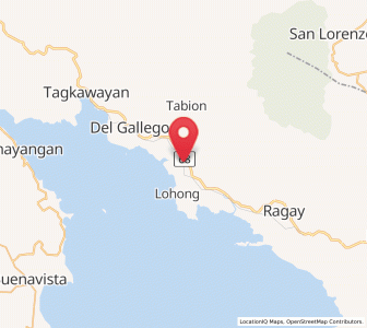 Map of Catabangan, Bicol
