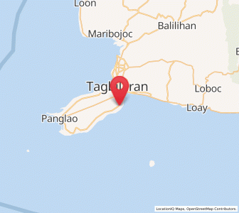 Map of Catarman, Central Visayas