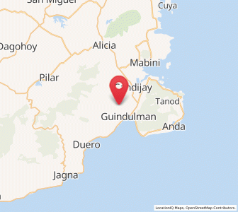 Map of Catungawan Sur, Central Visayas