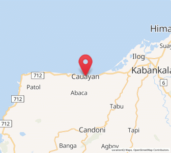 Map of Cauayan, Western Visayas