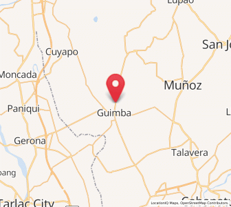 Map of Cavite, Central Luzon