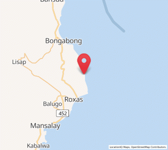 Map of Cawayan, Mimaropa
