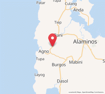 Map of Cayungnan, Ilocos