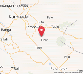 Map of Cebuano, Soccsksargen
