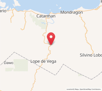 Map of Cervantes, Eastern Visayas