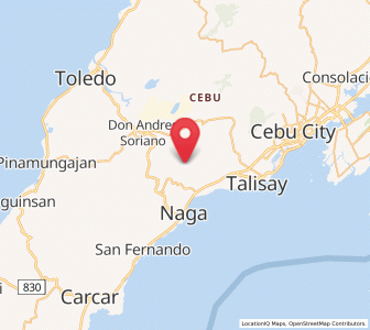 Map of Cogon, Central Visayas