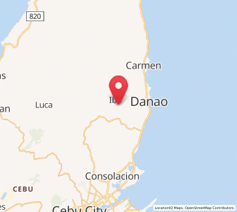 Map of Cogon Cruz, Central Visayas