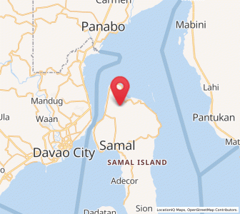 Map of Cogon, Davao