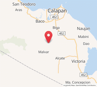 Map of Communal, Central Luzon