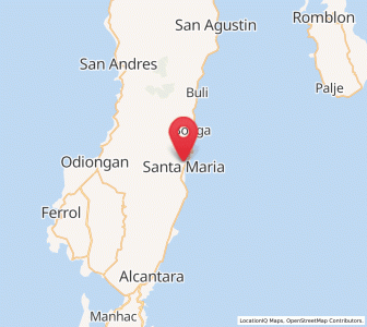 Map of Concepcion, Mimaropa