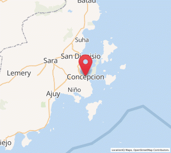 Map of Concepcion, Western Visayas