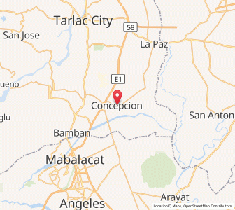 Map of Concepcion, Central Luzon