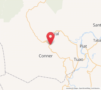 Map of Conner, Cordillera