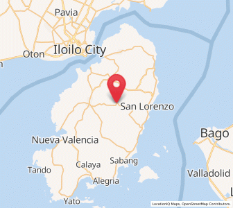 Map of Constancia, Western Visayas