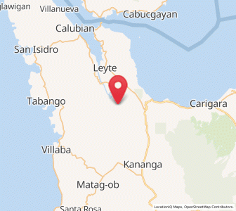 Map of Consuegra, Eastern Visayas