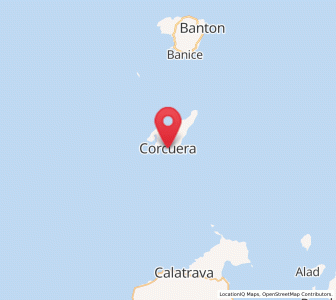 Map of Corcuera, Mimaropa