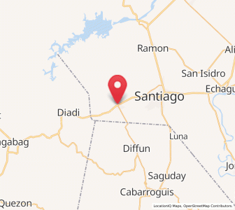 Map of Cordon, Cagayan Valley