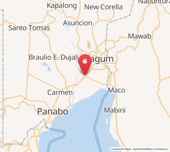 Map of Corocotan, Davao
