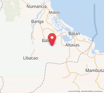 Map of Cortez, Western Visayas