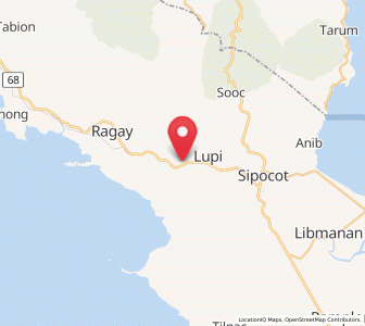 Map of Culacling, Bicol