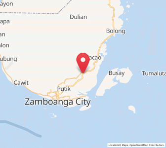 Map of Culianan, Zamboanga Peninsula