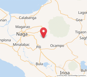 Map of Curry, Bicol