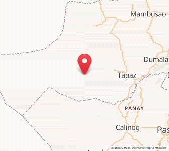 Map of Da-an Sur, Western Visayas