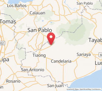 Map of Dagatan, Calabarzon