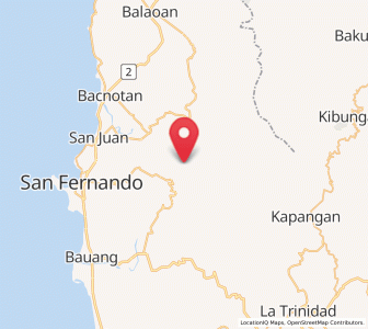 Map of Dagup, Ilocos