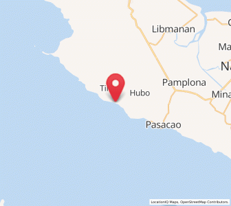 Map of Dalupaon, Bicol