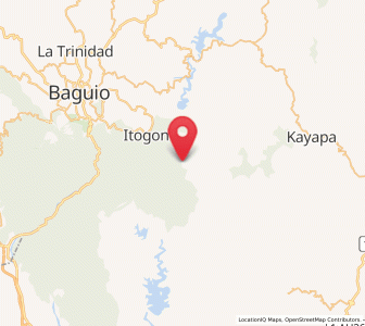 Map of Dalupirip, Cordillera