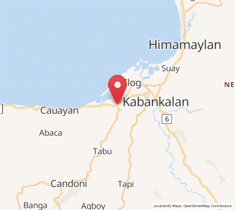 Map of Dancalan, Western Visayas