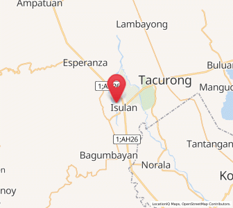 Map of Dansuli, Soccsksargen