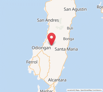 Map of Dapawan, Mimaropa