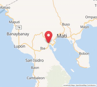 Map of Davan, Davao