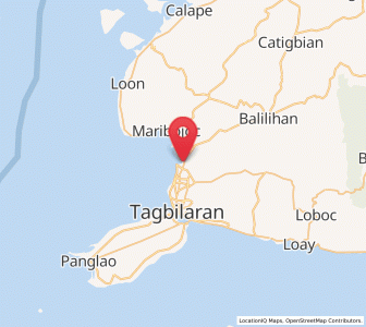 Map of De la Paz, Central Visayas