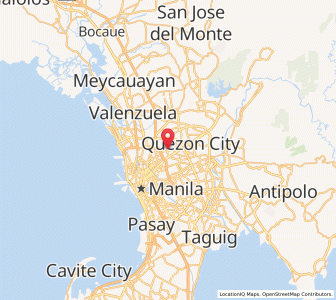 Map of Del Monte, Calabarzon