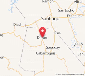 Map of Diffun, Cagayan Valley