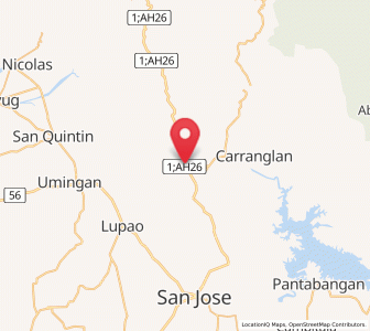 Map of Digdig, Central Luzon