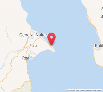 Map of Dinahican, Calabarzon