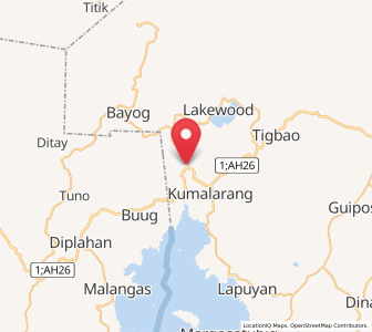 Map of Dipolo, Zamboanga Peninsula