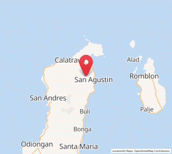 Map of Dobdoban, Mimaropa