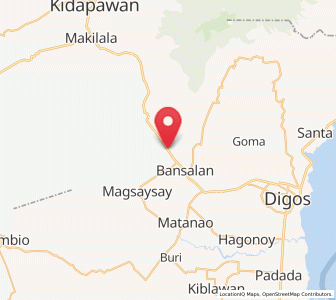 Map of Dolo, Davao