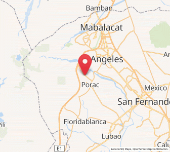 Map of Dolores, Central Luzon