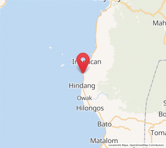 Map of Doos, Eastern Visayas