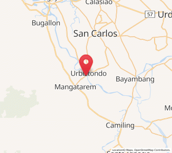Map of Dorongan Punta, Ilocos
