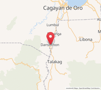 Map of Dorsalanam, Northern Mindanao